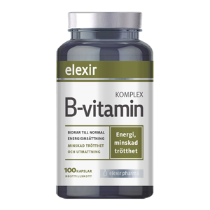Elexir B-vitamin Kosttillskott